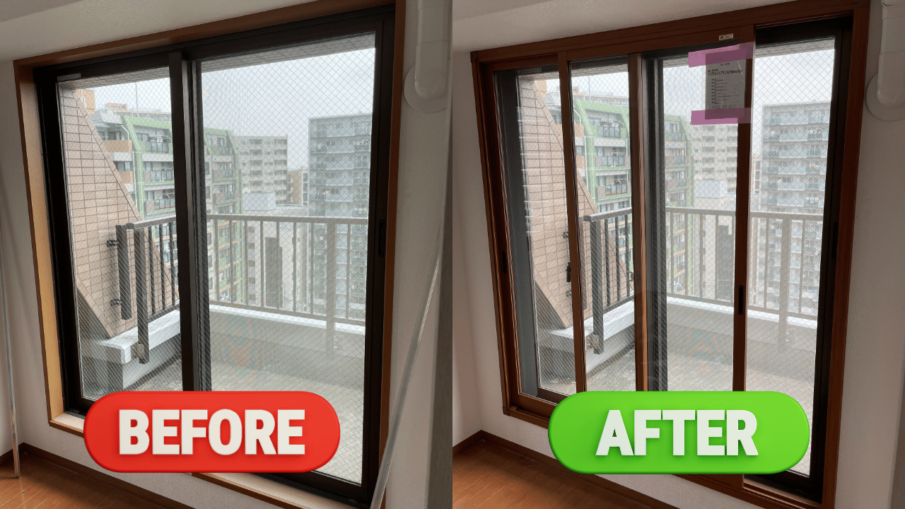 内窓設置施工事例